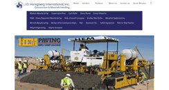 Desktop Screenshot of jdhpowerequipment.com