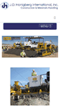 Mobile Screenshot of jdhpowerequipment.com